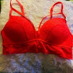 Victoria’s secret lightly lined orange bralette